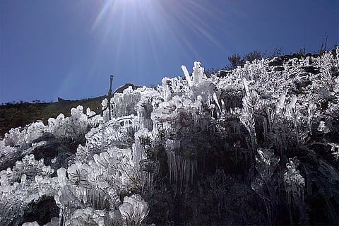 उत्तराखंड के कुछ इलाकों में आज, 21 जनवरी, 2026 को पाले (ग्राउंड फ्रॉस्ट) की आशंका है, जिससे फसलों को नुकसान पहुंच सकता है।