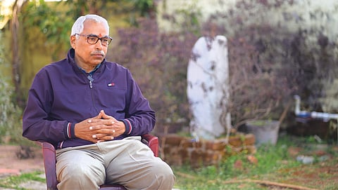 ओजी गोस्वामी अमरकंटक के सेवानिवृत्त सब डिवीजनल ऑफिसर हैं