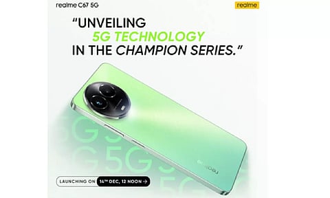  realme C67 5G (Photo: IANS) 