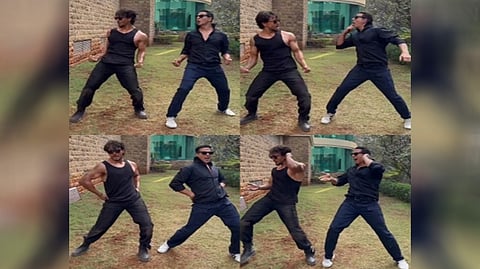 Tiger Shroff and Akshay Kumar