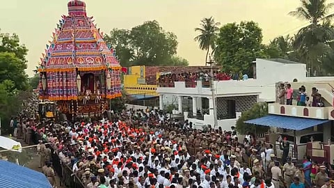 17 ஆண்டுகளுக்கு பின்னர் நடைபெற்ற தேரோட்டத் திருவிழா