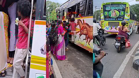 நடத்துனராக சிறுவன் - வீடியோவால் பரபரப்பு