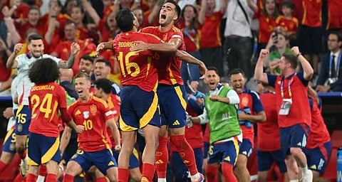 பிரான்சை வீழ்த்தி இறுதிப்போட்டிக்குள் நுழைந்த ஸ்பெயின்