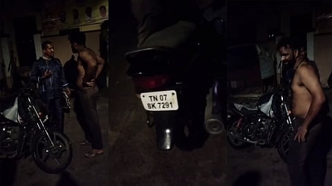 வடசென்னை அருகே குடிபோதையில் தகராறு; வீடியோ வைரல்!