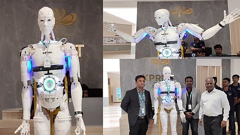 புதிய AI ரோபோ கண்டுபிடிப்பு:
கோவை மாணவர்கள் அசத்தல்