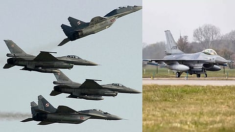 உக்ரைனில் F-16 ரக போர் விமானங்கள் அறிமுகம்