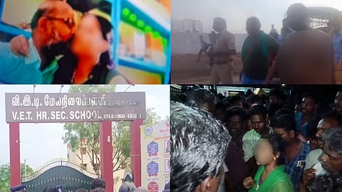 மாணவிக்கு முத்தம் கொடுத்த
தலைமை ஆசிரியர்... தர்மஅடி கொடுத்த பொதுமக்கள்..