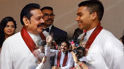 இலங்கை அதிபர் தேர்தல் - ராஜபக்சே மகன் போட்டி