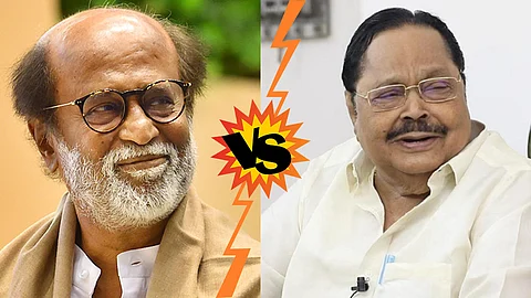 ‘பழைய ஸ்டூடண்ட்டை ரொம்ப பிடிக்கும்’ சமாதானமான ரஜினிகாந்த்... துரைமுருகன் வருத்தம்...