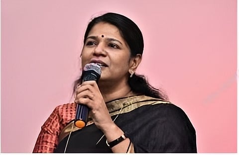 kanimozhi press meet news