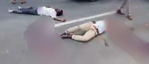 trichy madurai highway accident