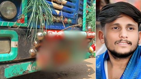 young man died in grim accident