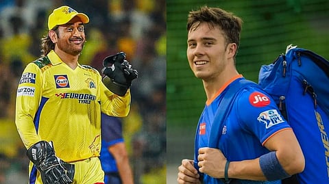 dewald brevis now playing for csk for 2025 ipl