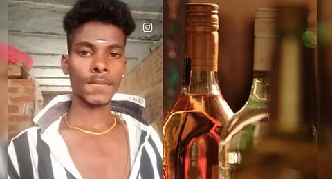 young man died after drinking 5 bottle neat liquir