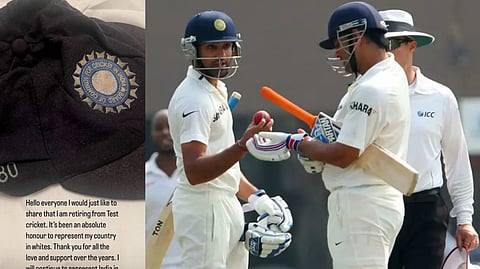 Rohit sharma and msd were palying test cricket for india