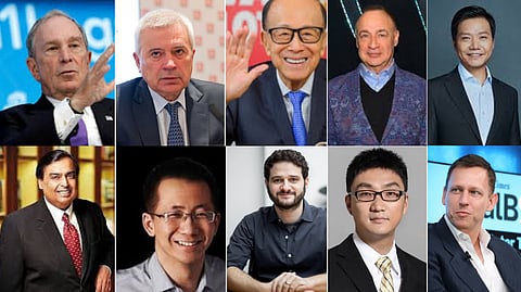 top 10 billionaire in the world