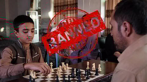 afganistan ban chess