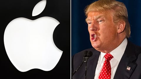 trump vs apple