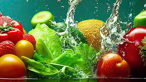 veggies with high water content