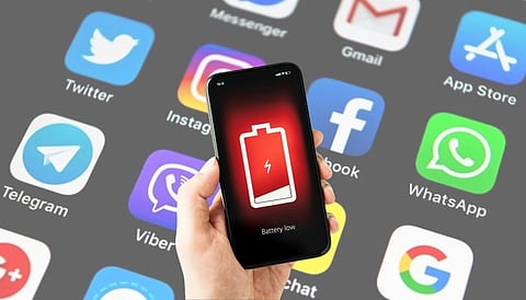 google cpmplaints that instgram drain battery from adroid