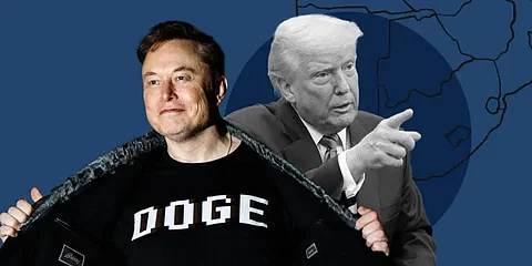 elon musk is leavng from doge - photo courtesy daily maverick