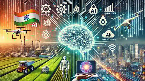 இந்தியாவை மூன்றாவது பெரிய பொருளாதார சக்தியாக உருமாற்ற உதவும் 'AI' - எப்படி இது சாத்தியம்?