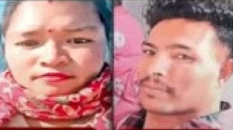 Pregnant woman's body in suitcase