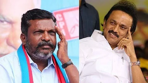 thirumavalavan and mkstalin