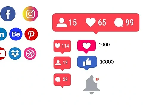 social media likes&followers