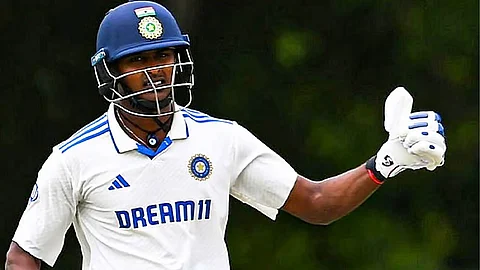 sai sutharsan test match