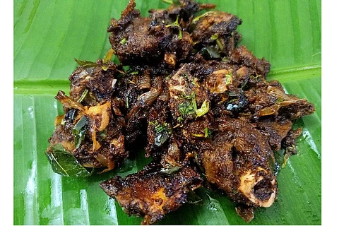 mutton ghee roast