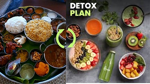 சண்டே-னு வந்தாலே பறக்குறது, தாவுறதுனு எல்லாத்தையும் சாப்பிடுற ஆளா? உடலை இப்படி டிடாக்ஸ் பண்ணுங்க! அடுத்த வாரம் 2 ஐட்டம் எக்ஸ்டரா சாப்பிடலாம்!