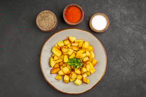 Andra style potato fry