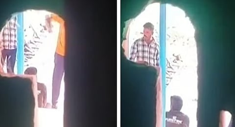 அஜித் குமாரை கண்மூடித்தனமாக் தாக்கிய போலீசார்..! பதைபதைக்கும் வீடியோ வீடியோ வெளியானது...