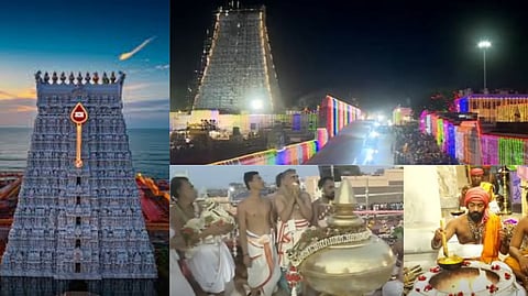 “பதினாறு ஆண்டுகளுக்கு பிறகு குடமுழுக்கு” - திருச்செந்தூரில் நடந்த கோலாகலம்.. விண்ணை முட்டிய அரோகரா கோஷம்!