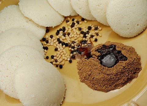 Chettinad Idli Podi recipe in tamil