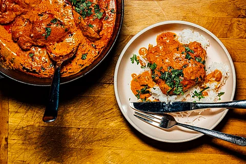 easy butter chicken recipe at home
