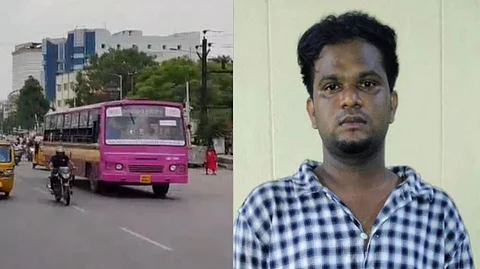 “பேருந்தில் இளம்பெண்ணுக்கு நடந்த அத்துமீறல்” - தகவல் அறிந்து சாதுர்யமாக செயல்பட்ட ஆண் நண்பர்.. 5 நிமிடத்தில் வந்த ரோந்து போலீசார்!