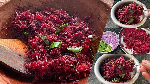 beetroot peanut fry in tamil