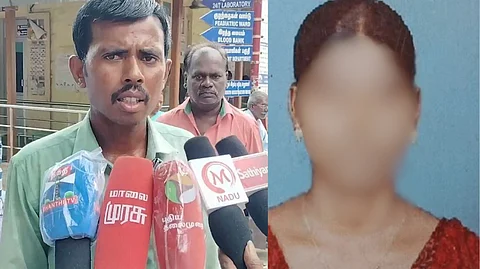 “சம்பளத்தை விட அதிக பணம் போடுறாங்க” - வெளியில் விற்கப்படும் அரசு பொருட்கள்.. மனைவியை வேலையை விட்டு நீக்க கூறி கணவர் தீக்குளிப்பு முயற்சி!