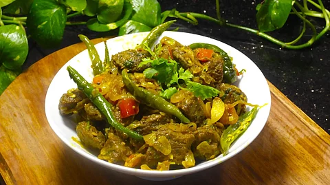 green chilli mutton curry recipe