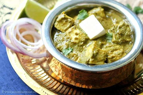 Paneer Mint Masala Gravy in tamil