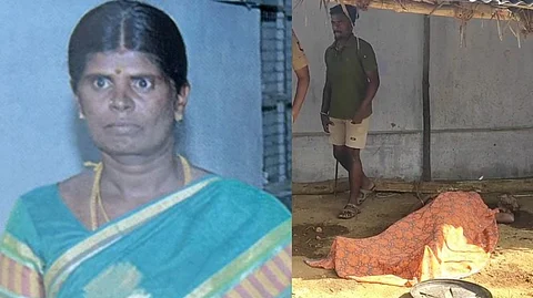 “கஞ்சா போதையால் பறிபோன உயிர்” - தலையில் கல்லை போட்டு கொலை செய்யப்பட்ட மூதாட்டி.. இளைஞரை கட்டி வைத்து தர்ம அடி கொடுத்த கிராம மக்கள்!