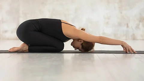 Balasana Extended Childs Pose