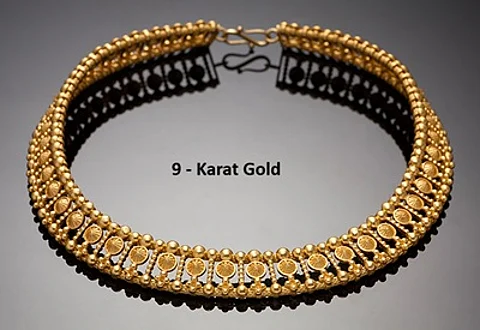 9 carat gold