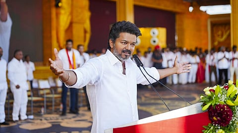 vijay in tvk confrence