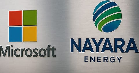 microsoft nayara energy issue