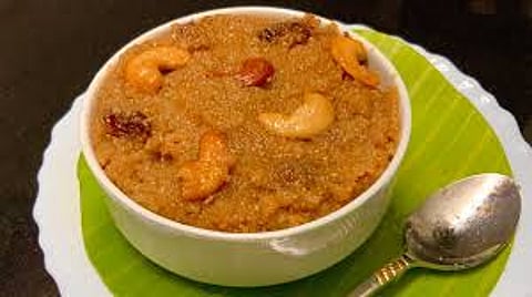 கோதுமை ரவா கேசரி ரொம்ப சிம்பிளாக செய்வது எப்படி?
