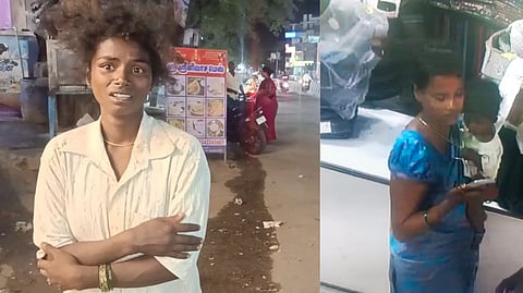 mother and kidnapper with child