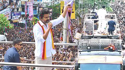 “நம்பிக்கை துரோகம் செய்யும் பாஜக, திமுக” - தவெக பொய்யான வாக்குறுதி கொடுக்காது.. கேட்குதா சிஎம் சார்.. அரியலூரில் விஜய்!